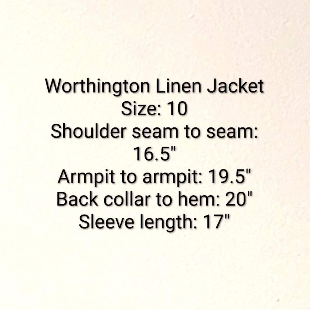 10 Women 100% Linen Cropped Peplum Brown Classic Jacket Lagenlook Artsy Capsule - Picture 3 of 6